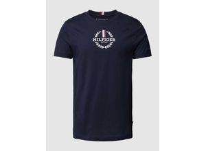 8720646476237 - Slim Fit T-Shirt mit Rundhalsausschnitt