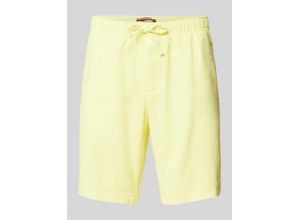 8720646477494 - Shorts aus Leinen-Mix mit elastischem Bund Modell HARLEM