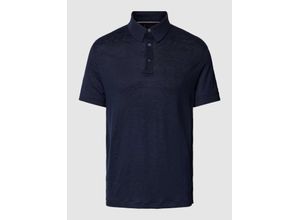 8720646514731 - Regular Fit Poloshirt aus Leinen-Mix