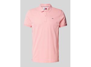 8720646717880 - Slim Fit Poloshirt mit Logo-Stitching