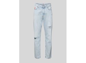 8720646776153 - Relaxed Tapered Fit Jeans im Destroyed-Look Modell ISAAC