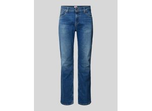 8720646797318 - TOMMY Jeans Jeanshose Markenpatch Ziernähte für Herren blau 30 32