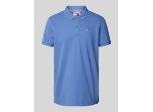 8720646808526 - TOMMY Jeans Poloshirt Baumwolle für Herren blau XL