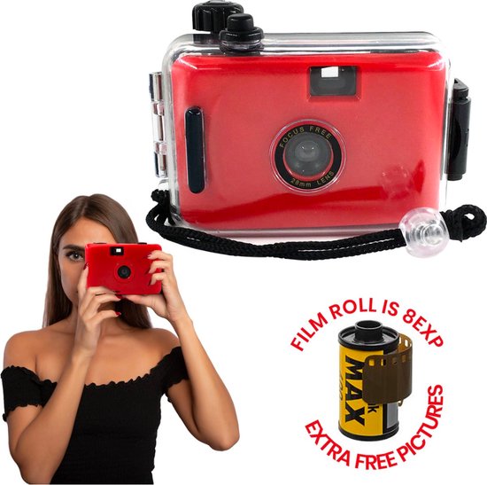 8720648423123 - Kamera - Einwegkamera mit Rolle - Wasserdicht - Analogkamera - Kinderkamera 8720648423123 - Kamera - Einwegkamera mit Rolle - Wasserdicht - Analogkamera - Kinderkamera
