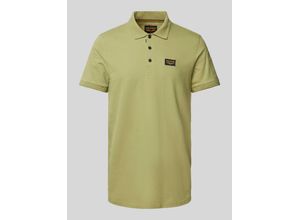 8720672338738 - Poloshirt mit Label-Stitching