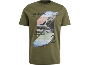 8720672406208 - PME LEGEND T-Shirt Baumwolle für Herren grün XL