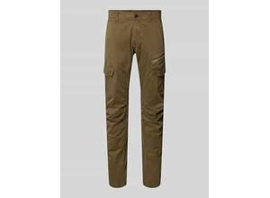 8720672457507 - Slim Fit Cargohose mit Label-Detail Modell NORDROP