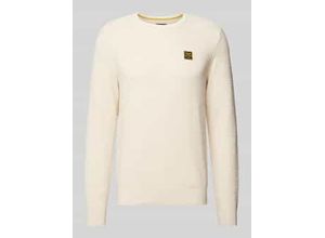 8720672493550 - Strickpullover mit Label-Patch