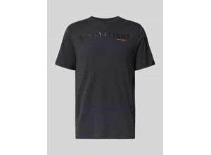 8720672706230 - T-Shirt mit Statement-Print Modell NIGHT FLIGHT CAMPAGNE