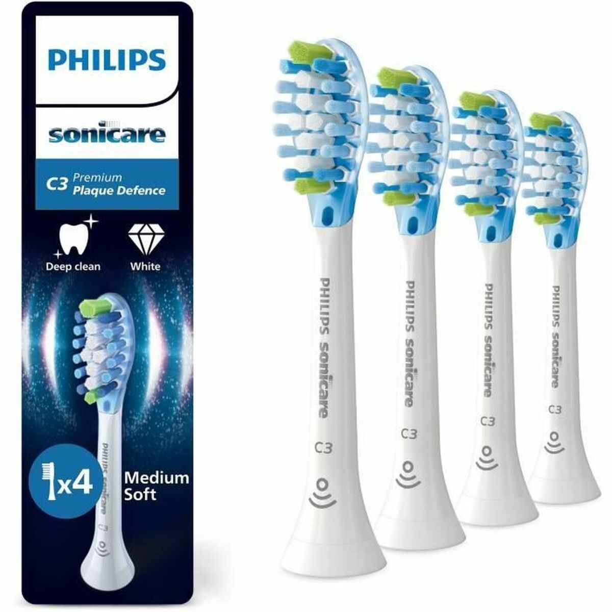 8720689035859 - Bürstenköpfe Sonicare C3 Premium Plaque Defence HX9044 - replacement brushhead - white 8720689035859 - Bürstenköpfe Sonicare C3 Premium Plaque Defence HX9044 - replacement brushhead - white