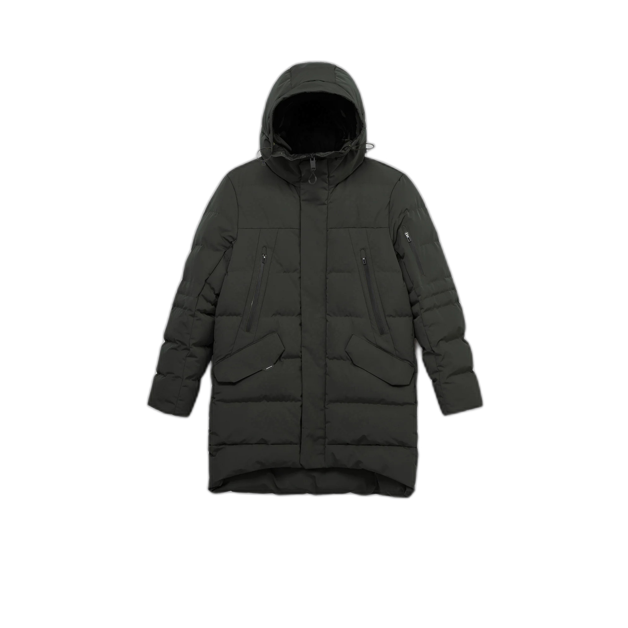 8720704095158 - Hüftlange Daunenjacke mit Kapuze Strofo