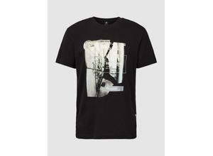 8720705030950 - T-Shirt mit Label-Motiv-Print