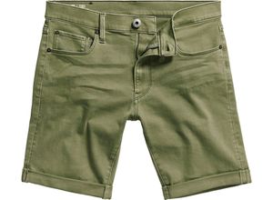 8720705412688 - G-STAR RAW Jeansshorts Taschennieten für Herren grün 29