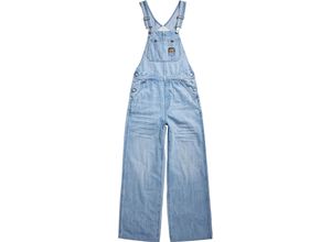 8720705454855 - G-STAR RAW Latzhose Label Eingrifftaschen für Damen blau XS