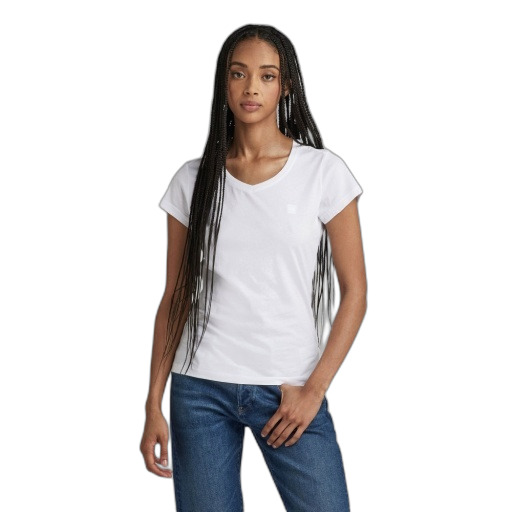 8720705473221 - Slim-Fit Damen V-Ausschnitt T-Shirt Eyben