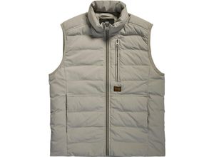 8720705516355 - G-STAR RAW Steppweste Stehkragen Brusttasche für Herren grau XXL
