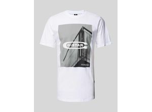 8720705650103 - T-Shirt mit Motiv- und Label-Print Modell oldskool