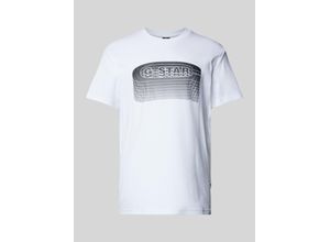 8720706173830 - T-Shirt mit geripptem Rundhalsausschnitt