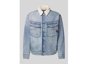 8720706181811 - Jeansjacke mit Futter aus Kunstfell