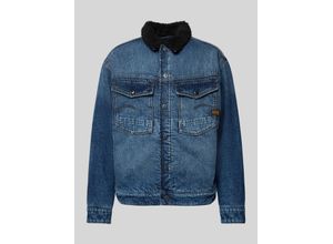 8720706181880 - Jeansjacke mit Futter aus Kunstfell