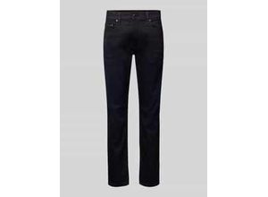 8720706803164 - Straight Leg Jeans mit Label-Patch Modell Mosa 8720706803164 - Straight Leg Jeans mit Label-Patch Modell Mosa