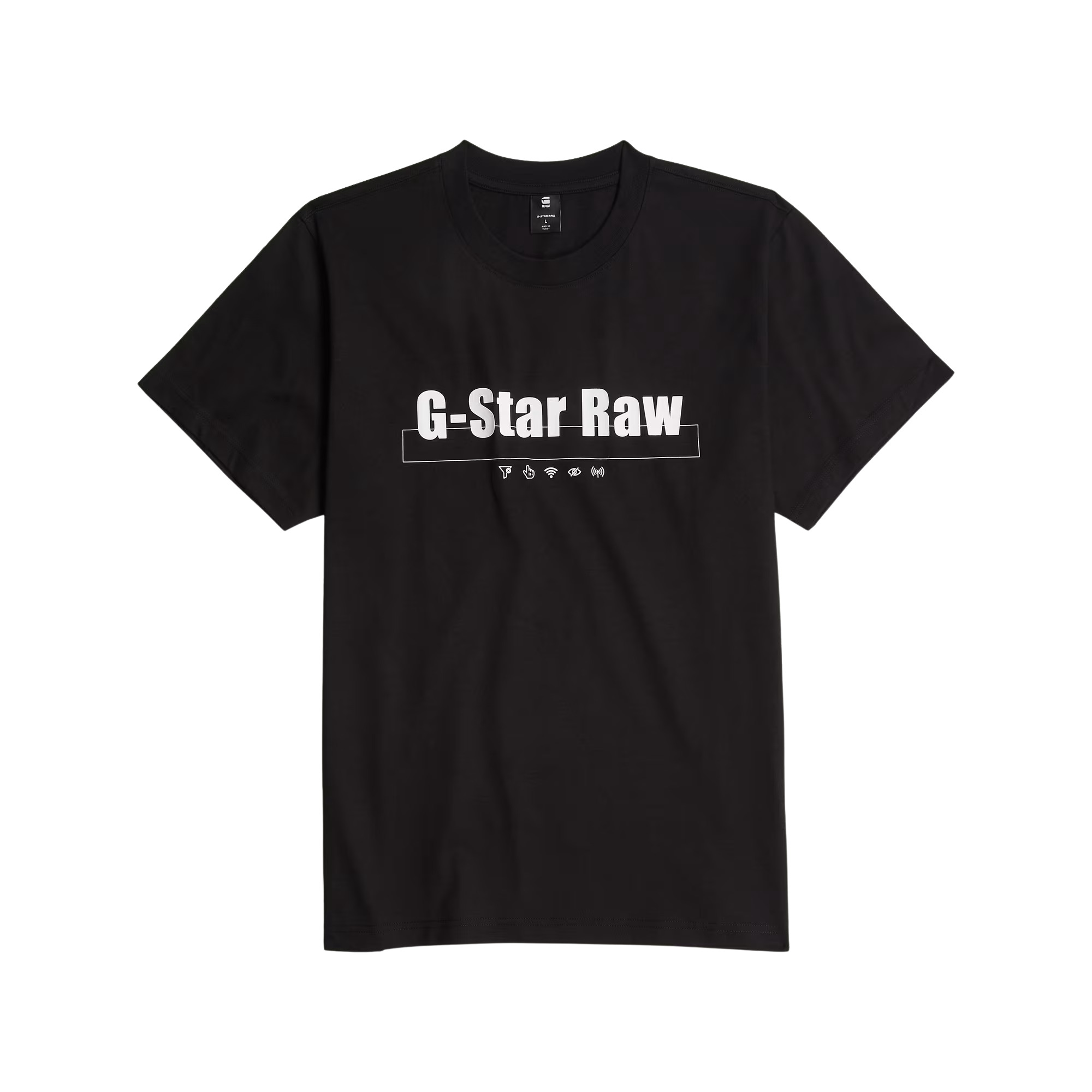 8720706963998 - T-Shirt Symbols Print Loose RT 8720706963998 - T-Shirt Symbols Print Loose RT