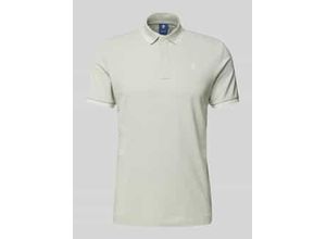 8720706966876 - Poloshirt mit Label-Stitching