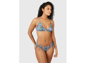 8720717122926 - BRUNOTTI Smu Triangel-Bikini Allover-Muster für Damen blau 40