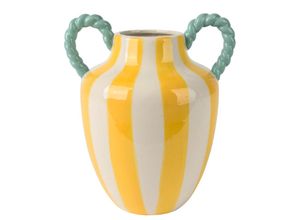 8720725121218 - Vase Yellow Stripes
