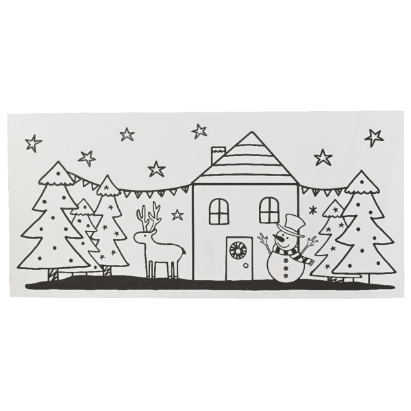 8720725353329 - Fensterdeko Weihnachten sw 8720725353329 Decoris