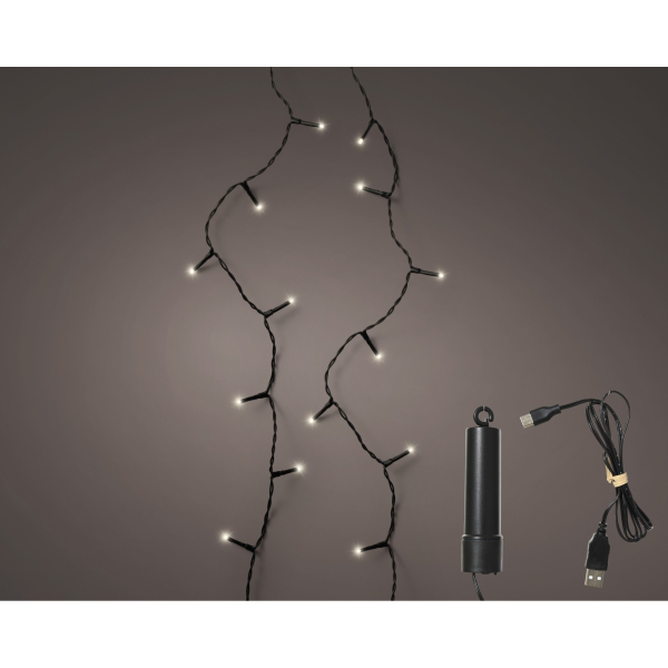 8720725371644 - Lichterkette 490282 LED Länge 74m warmweiß 8720725371644 LUMINEO