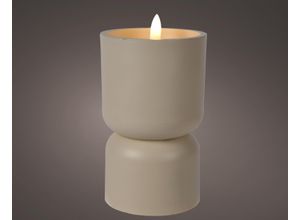 8720725791503 - Kerze LED OUTDOOR (DH 8x13 cm) DH 8x13 cm beige Duftkerze Candle