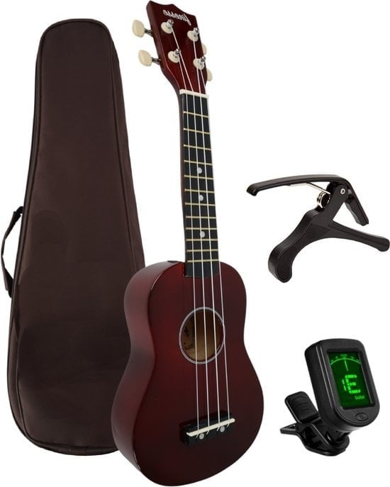 8720726037297 - Finesse Ukulele - Starter Set - 21 - Ukulele - Spielzeuggitarre - Kind - Musikinstrument - Kailua