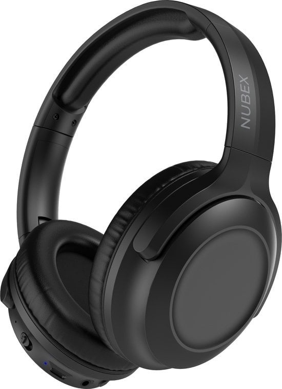 8720726779203 - Nubex Pro - Kopfhörer mit aktiver Geräuschunterdrückung - Bluetooth 53 Wireless - Over-Ear - USB-C - Kopfhörer - Bluetooth - ANC bis zu 25dB - Freisprecheinrichtung - Schwarz