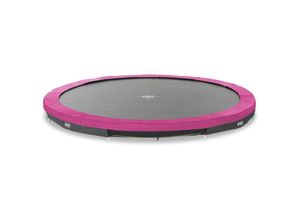 8720791619145 - Vingo - exit Silhouette sports Bodentrampolin ø366cm - rosa