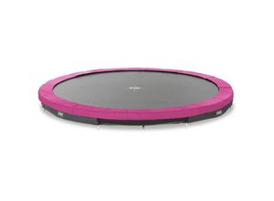 8720791619152 - Vingo - exit Silhouette sports Bodentrampolin ø427cm - rosa