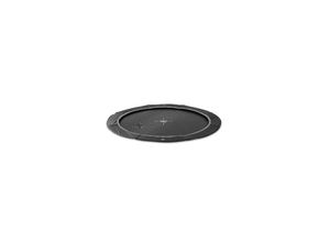 8720791619510 - InTerra ebenerdige sports Trampolin ø366cm - schwarz