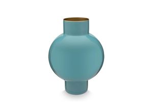 8720812327011 - Dekovase PIP STUDIO Vase grün (seegrün) B18cm H24cm T18cm Ø18cm Metall Vasen 8720812327011 - Dekovase PIP STUDIO Vase grün (seegrün) B18cm H24cm T18cm Ø18cm Metall Vasen