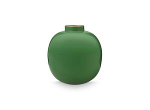 8720812327134 - Dekovase PIP STUDIO Vase grün B23cm H23cm T23cm Ø23cm Metall Vasen 8720812327134 - Dekovase PIP STUDIO Vase grün B23cm H23cm T23cm Ø23cm Metall Vasen