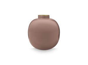 8720812327172 - Dekovase PIP STUDIO Vase braun (rost) B23cm H23cm T23cm Ø23cm Metall Vasen 8720812327172 - Dekovase PIP STUDIO Vase braun (rost) B23cm H23cm T23cm Ø23cm Metall Vasen