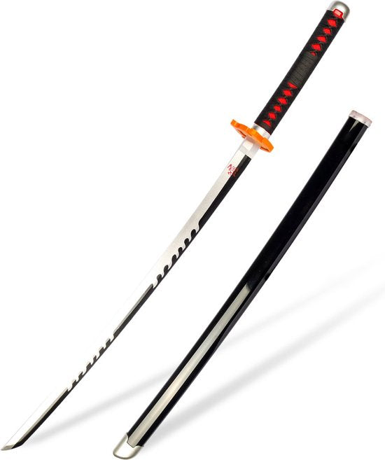 8720828118276 - Dämonenjäger - Tanjiro Katana - 104 CM - Schwert - Samurai - Ninja - Anime - Cosplay - Manga