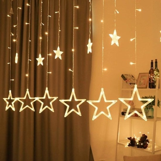 8720828194003 - Star Curtain - Weihnachtsbeleuchtung - 25m