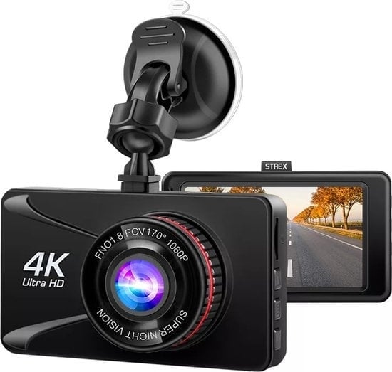 8720828295038 - Dashcam für Auto - Dashboard Kamera - 1080P Full HD Auto Kamera mit Bewegungserkennung - Nachtsicht - G-Sensor - 150° Weitwinkelobjektiv