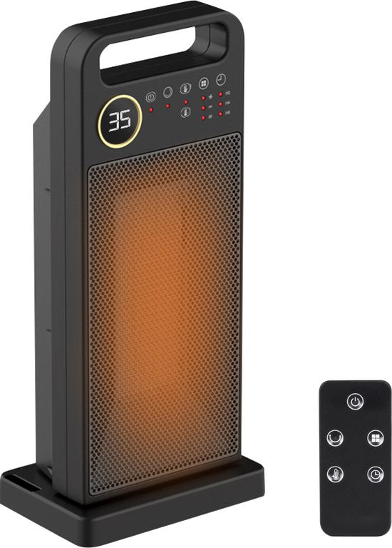 8720828362075 - - Elektroherd - 2000W - Terrassenheizer - Keramik-Heizung - Heizlüfter - Elektroheizung