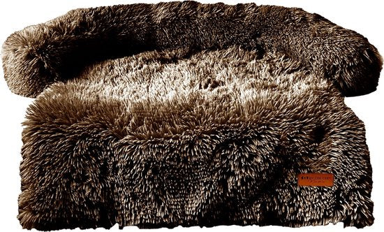 8720828380239 - Original Hundedeckenbank - Hundedeckenbank - Hundekorb - Premium - komplett abnehmbar - Braun - Größe L - 120x90