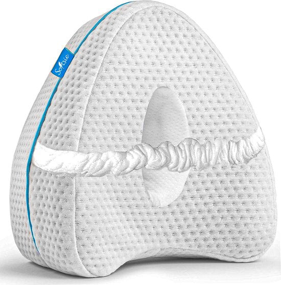 8720828504673 - Kniekissen für das Bett - Beinkissen - Orthopädisches Kniekissen - Seitenschläferkissen