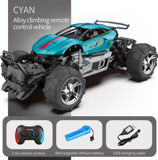 8720828512074 - RC Car - RC Fahrzeug - Hochgeschwindigkeits-Spielzeugauto - blau 8720828512074 - RC Car - RC Fahrzeug - Hochgeschwindigkeits-Spielzeugauto - blau