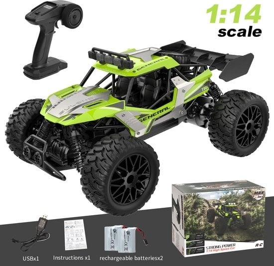 8720828512333 - RC Car - RC Fahrzeug - Hochgeschwindigkeits-Spielzeugauto - Off-Road Spielzeugauto - Gemüse