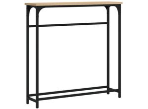 8720845420871 - KonsolentischBeistelltisch Sonoma-Eiche 75x195x75 cm Holzwerkstoff vidaXL