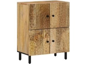 8720845423353 - Vidaxl - Beistellschrank 60x33x75 cm Massivholz Mango Braun